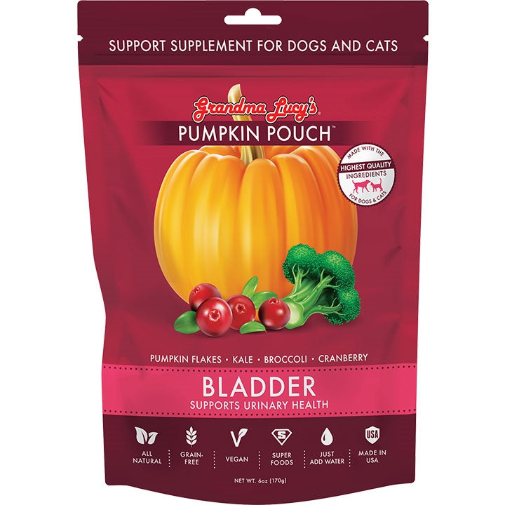Grandma Lucy's Pumpkin Pouch Bladder Support Dog Food Topper, 6 oz