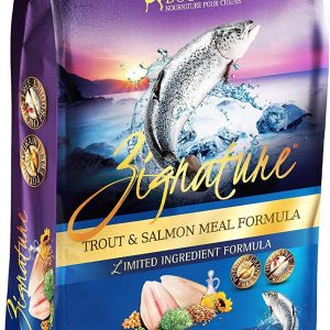 Zignature Trout & Salmon Grain-Free Dry Dog Food, 4 lb
