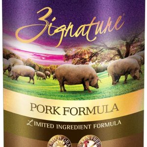 Zignature Pork Grain-Free Canned Dog Food, 13 oz (Case of 12)