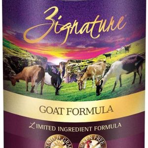 Zignature Goat Grain-Free Canned Dog Food, 13 oz (Case of 12)