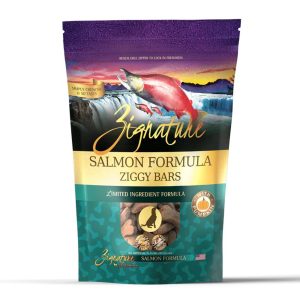 Zignature Ziggy Bar Salmon Dog Treats, 12 oz