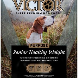 VICTOR Senior Healthy Weight Dry Dog Food, 5 lb