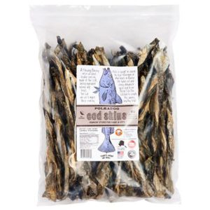 Polka Dog Bakery Cod Skin Crunchy Sticks Dog Treats, 2 lb