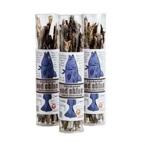 Polka Dog Bakery Cod Skin Tube Dog Treats, 4.7 oz