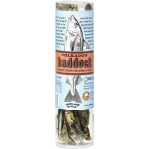 Polka Dog Bakery Haddock Skin Tube Dog Treats, 2 oz
