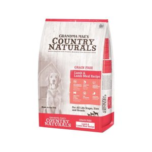 Grandma Mae's Country Naturals Grain-Free Lamb & Lamb Meal Dry Dog Food, 4 lb