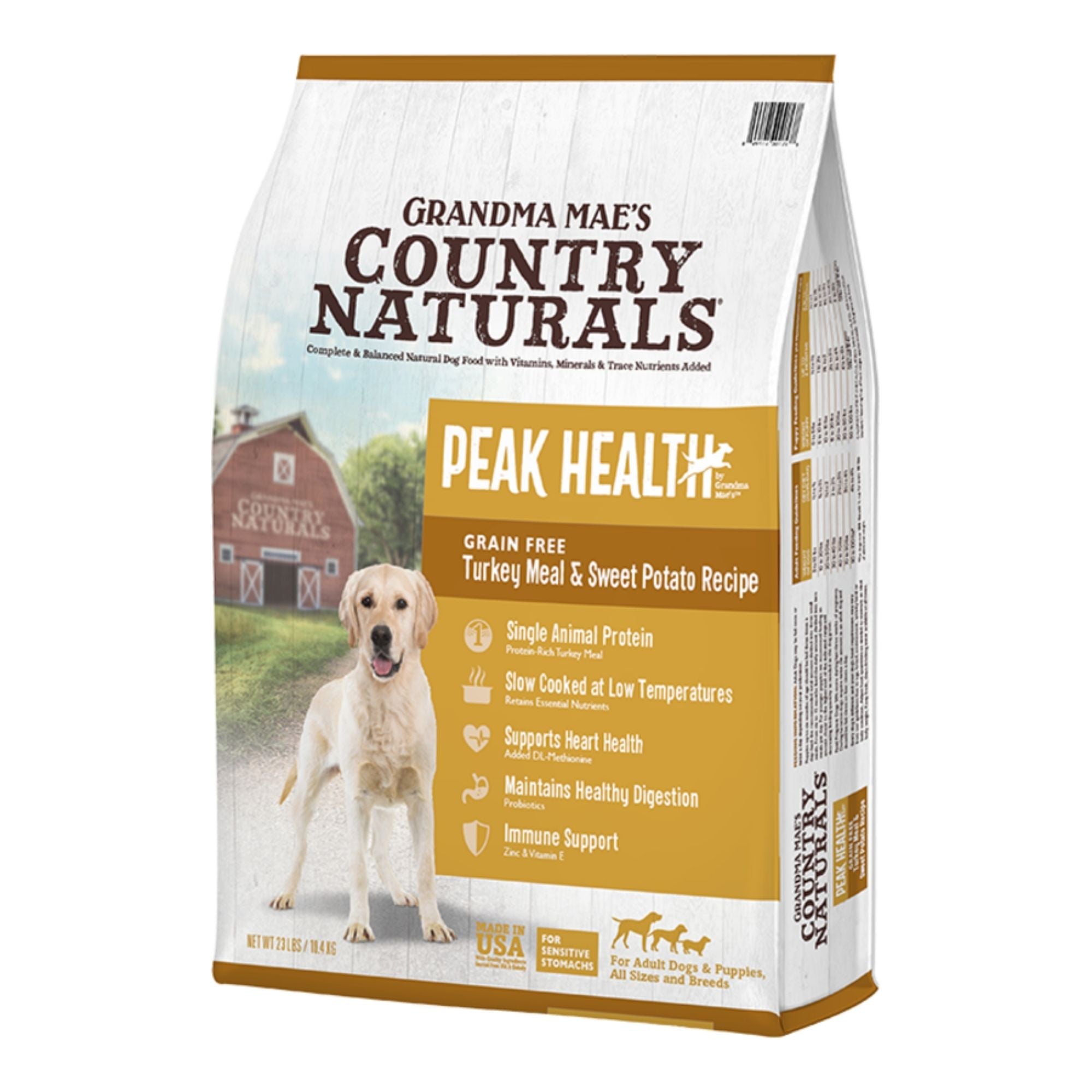 Grandma Mae's Country Naturals Peak Health Turkey & Sweet Potato Dry Dog Food - Image 2