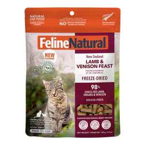 Feline Natural Freeze-Dried New Zealand Lamb & Venison Feast