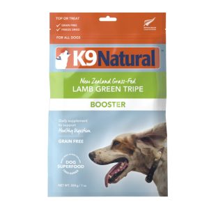 K9 Natural Freeze-Dried Lamb Green Tripe Booster, 7 oz
