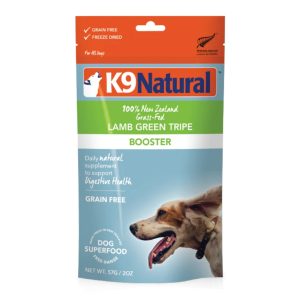 K9 Natural Freeze-Dried Lamb Green Tripe Dog Food Topper, 2 oz