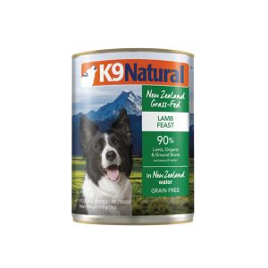 K9 Natural Grain-Free Canned Dog Food, Lamb, 13 oz (Case of 12)