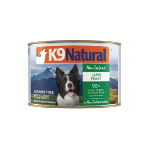 K9 Natural Grain-Free Canned Lamb Feast, 6 oz (Case of 12)