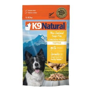 K9 Natural Freeze-Dried Chicken Dog Food Topper, 3.5 oz