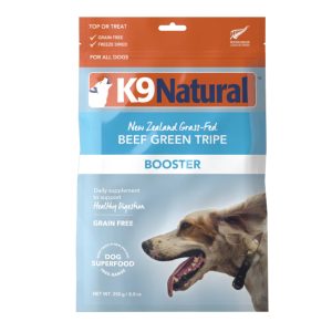 K9 Natural Freeze-Dried Beef Green Tripe Booster, 8.8 oz
