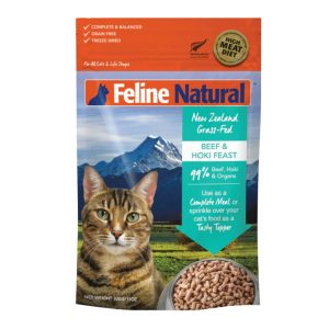 Feline Natural Freeze-Dried New Zealand Beef & Hoki Feast, 11 oz