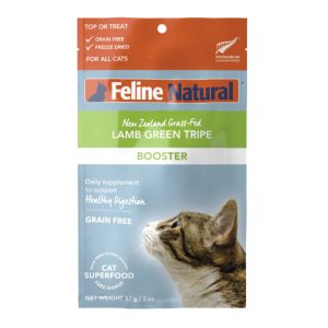 Feline Natural Freeze-Dried Booster, Lamb Tripe, 2 oz