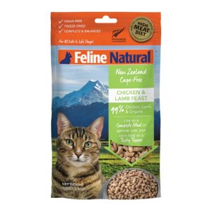 Feline Natural Freeze-Dried New Zealand Chicken & Lamb Topper, 3.5 oz