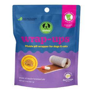 Stashios Wrap Ups Bacon Cheeseburger for Dogs & Cats Pill Hider, 2.1 oz