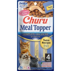 Inaba Churu Complete & Balanced Cat Topper, Tuna, 2 oz (4pk x 6)