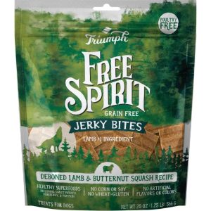 Triumph Grain-Free Jerky Bites Lamb, Sweet Potato & Squash , 20 oz