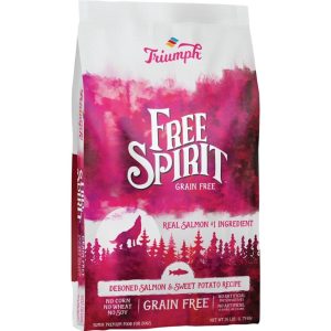 Triumph Grain-Free Salmon & Sweet Potato Dry Dog Food, 26 lb