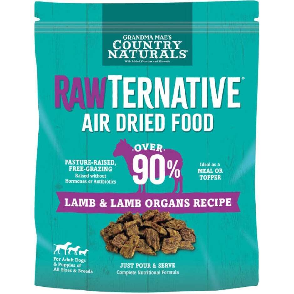 Grandma Mae's RawTernative Air-Dried Dog Food, Lamb & Lamb Organs