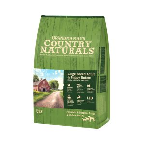 Grandma Mae's Country Naturals Large Breed Adult & Puppy Entrée Dog Food, 32 lb