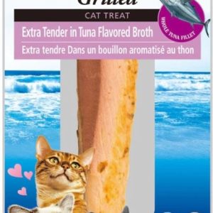Inaba Grilled Tuna Fillet Extended in Tuna Flavored Broth, 0.52 oz (Case of 6)