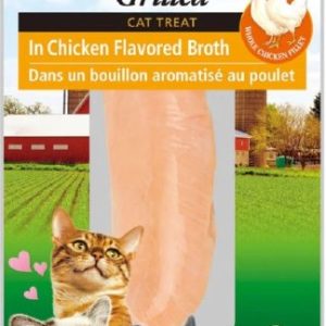 Inaba Grilled Chicken Fillet in Chicken Flavored Broth, .9 oz (Case of 6)