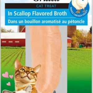 Inaba Grilled Chicken Fillet in Scallop Flavored Broth, .9 oz (Case of 6)