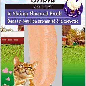 Inaba Grilled Chicken Fillet in Shrimp Flavored Broth, .9 oz (Case of 6)